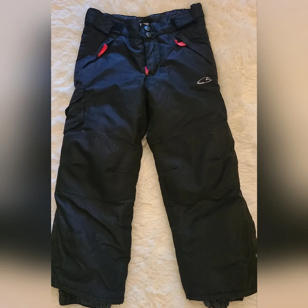 CHAMPION C9 Youth Size XS/TP(4-5) Black Snow Ski Pants‎